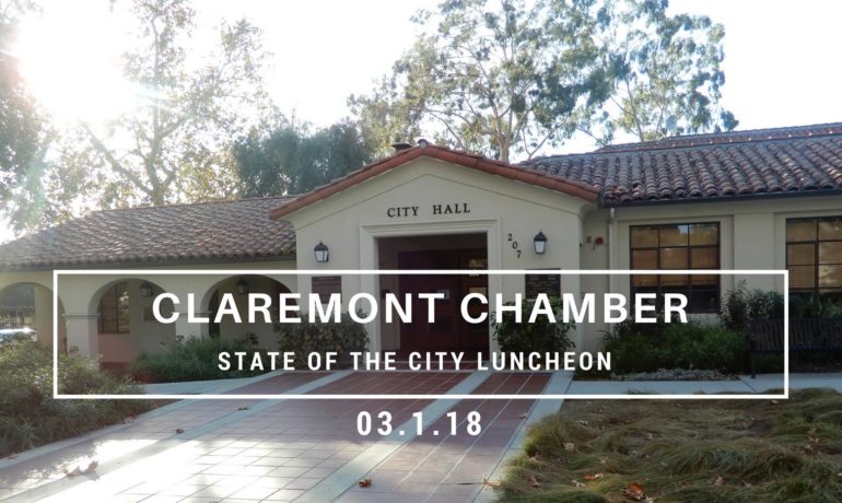 Claremont Chamber State of the City Luncheon