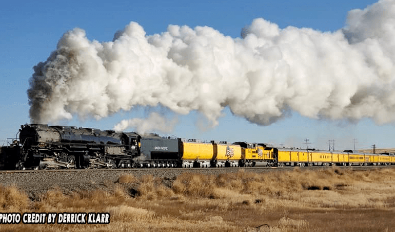 The world’s largest steam locomotive and it will be rolling up and down the Cajon Pass this week