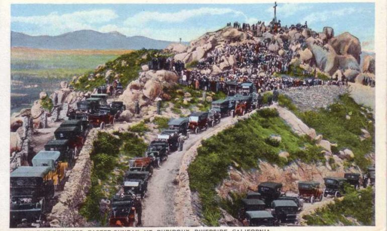 Cars ruled Mount Rubidoux’s narrow roads for decades in Riverside